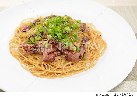 おいしいホタルイカのパスタ おいしいホタルイカのパスタ 22716416