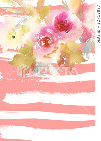 Greeting card with flowers Greeting card with flowers 22718837