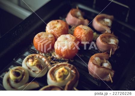 グリル調理 22720226