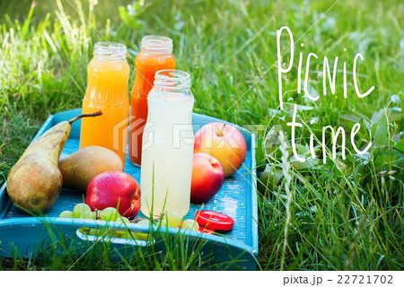 Juice Different Colors Bottles Fruits Text Juice Different Colors Bottles Fruits Text 22721702