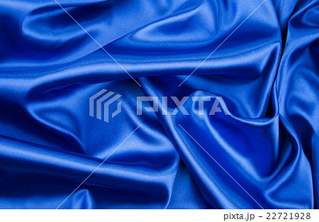 Blue silk drapery. Blue silk drapery. 22721928