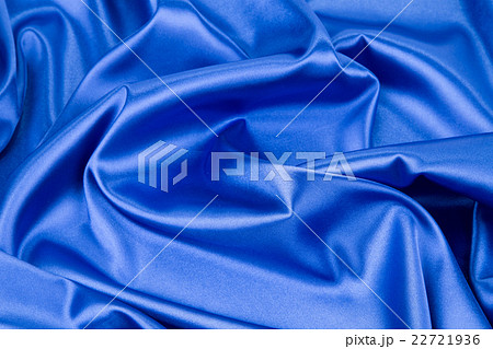Blue silk drapery. Blue silk drapery. 22721936