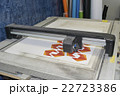 cutting plotter in a working process 22723386