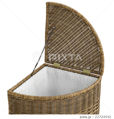 Closeup wicker basket Closeup wicker basket 22724542