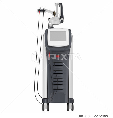 Medical laser device, front view 22724691