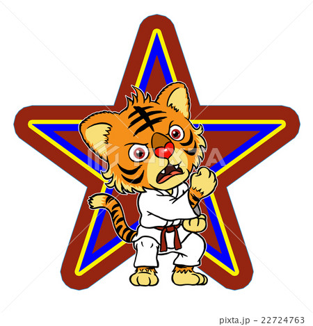 空手キッズ帯別エンブレム 22724763