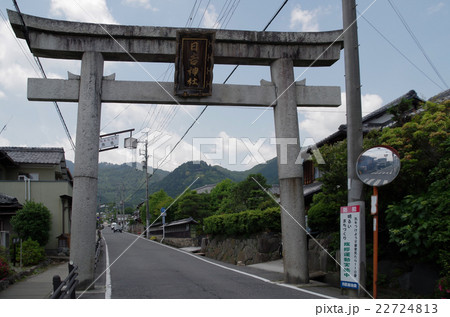 日吉大社鳥居 22724813