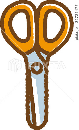 はさみ(オレンジ) はさみ(オレンジ) 22725477