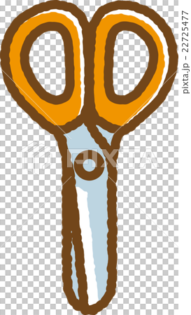 はさみ(オレンジ) はさみ(オレンジ) 22725477