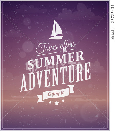 Beach typographic background eps10 22727453
