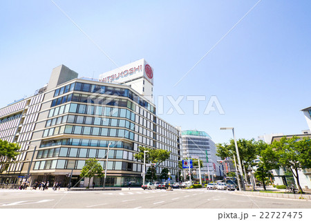 名古屋都市風景　広小路久屋西交差点　名古屋栄三越 22727475