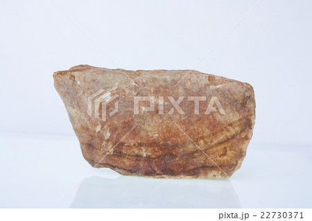 red rock on white background 22730371
