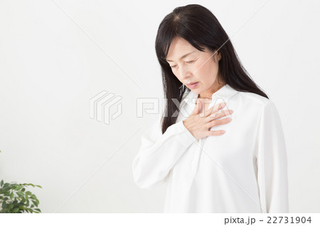 体調不良の女性 22731904