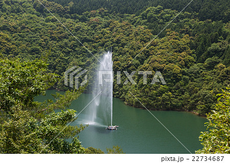 高知県宿毛市 中筋川ダム ダム湖洗浄の風景 高知県宿毛市 中筋川ダム ダム湖洗浄の風景 22734687