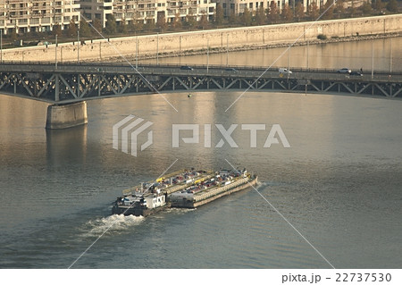 Barges on the river 22737530