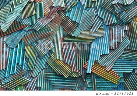 Zinc wall rusty surface 22737923