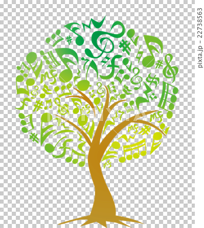 Musical note tree Musical note tree 22738563