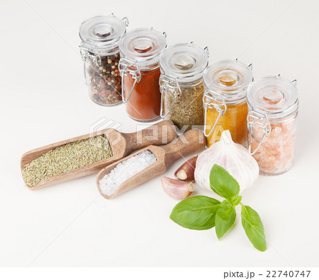 Set of different herbs and spice 22740747