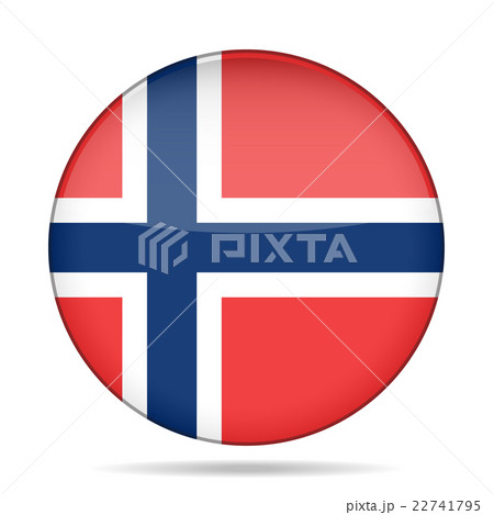 button with flag of Norway 22741795