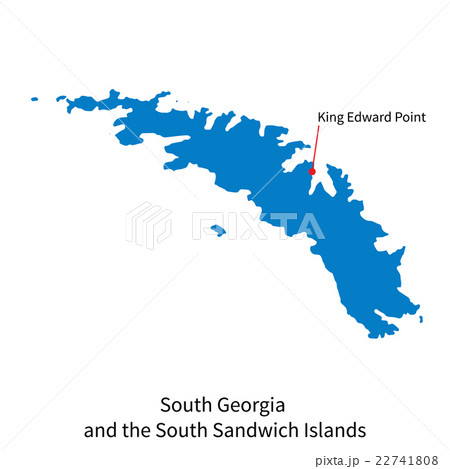 Map of South Georgia and Sandwich Islands with Map of South Georgia and Sandwich Islands with 22741808
