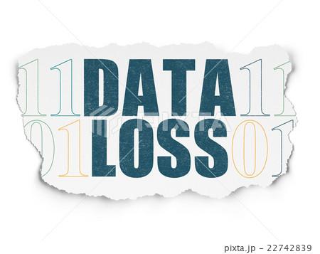 Data concept: Data Loss on Torn Paper background Data concept: Data Loss on Torn Paper background 22742839