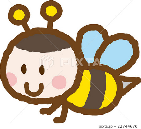 蜂のイラスト素材 22744670 Pixta