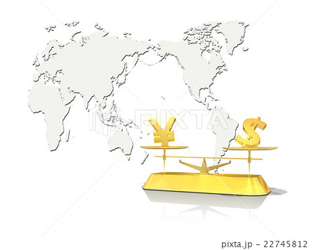 世界の金融相場・円とドルの為替のバランス 世界の金融相場・円とドルの為替のバランス 22745812