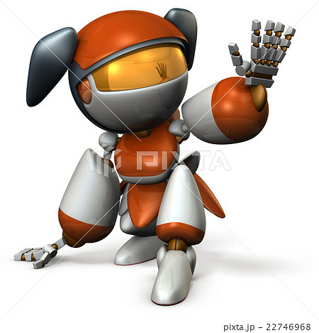 何かを拒絶するキュートなロボット 何かを拒絶するキュートなロボット 22746968