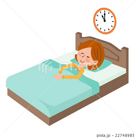 Sleeping early hours - Stock Illustration [22748985] - PIXTA