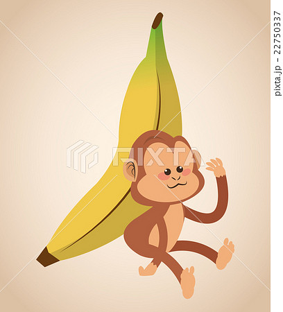 Monkey cartoon design , vector illustration Monkey cartoon design , vector illustration 22750337