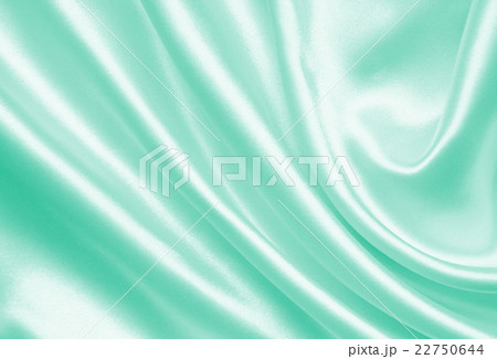 Smooth elegant green silk or satin texture 22750644