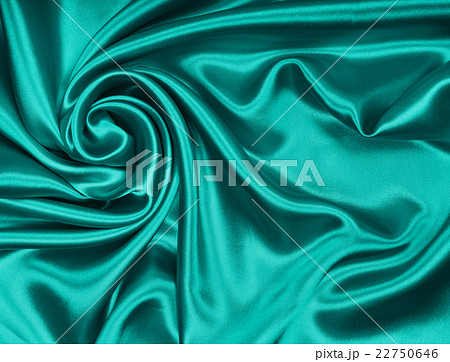 Smooth elegant blue silk or satin as background 22750646