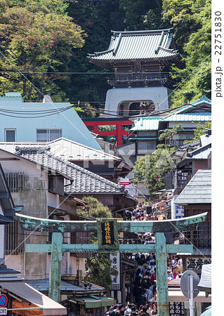 江島神社参道・江の島 江島神社参道・江の島 22751830