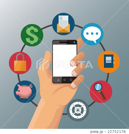 Mobile tools design  , vector illustration 22752176