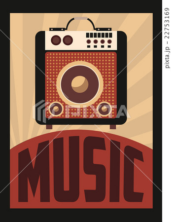 retro music, poster design, vector illustration retro music, poster design, vector illustration 22753169
