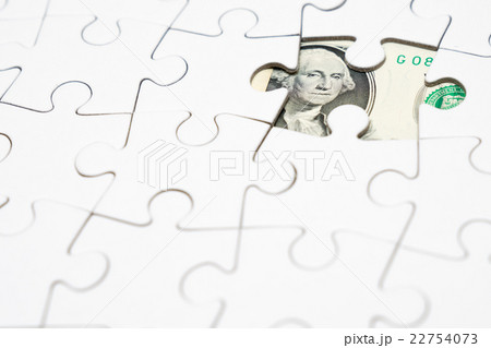 パズルと外国紙幣 22754073
