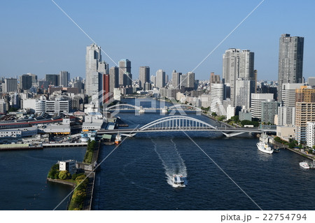 竹芝から望む隅田川5 22754794