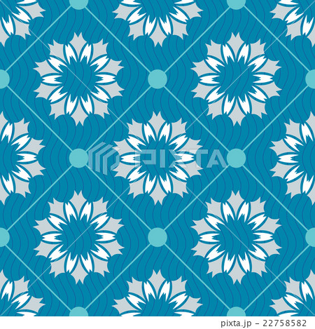 Seamless ornament pattern vector tile Seamless ornament pattern vector tile 22758582