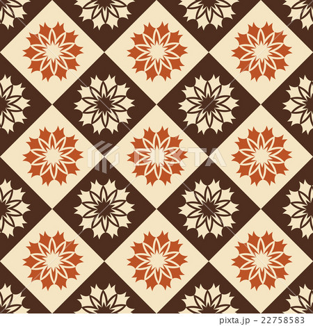 Seamless ornament pattern vector tile 22758583