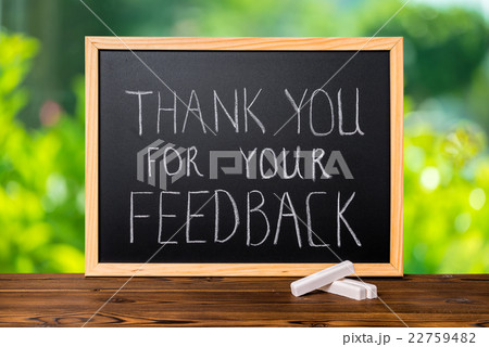 handwriting text thank you for your feedback  22759482