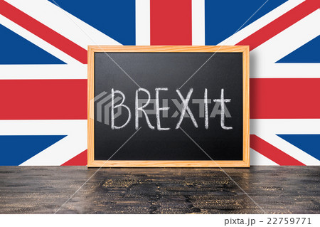 June 23: Brexit UK EU referendum concept with flag 22759771