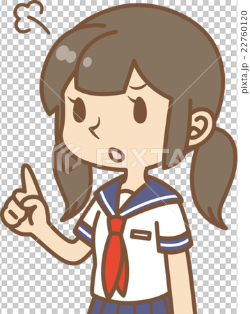 Girl with a sailor suit (expression) 05 22760120