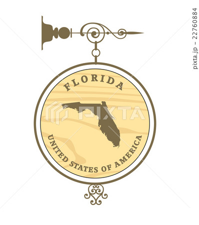 Vintage label Florida 22760884