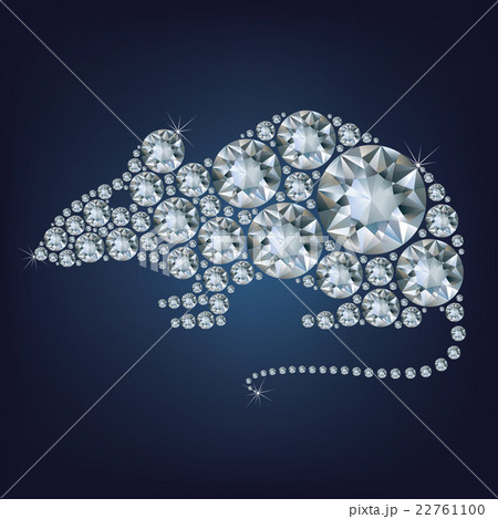 Happy new year 2020 c greeting card with Rat 22761100