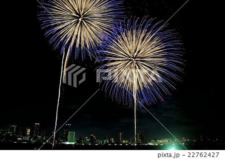 大阪　なにわ淀川花火大会 22762427