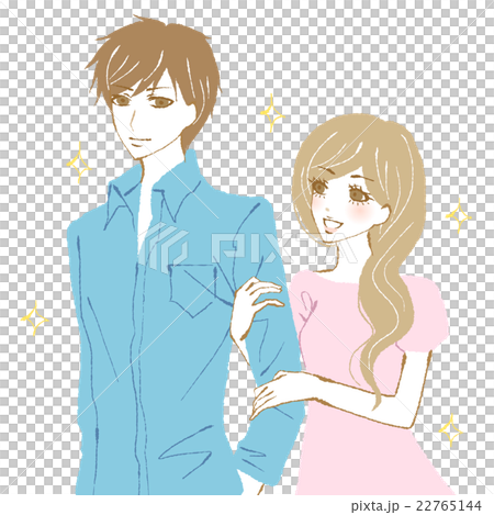 一對夫婦例證,當約會時 一對夫婦例證,當約會時 22765144