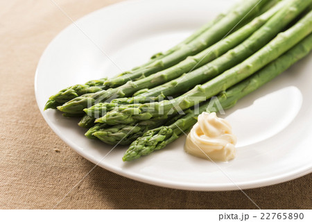 茹でたてグリーンアスパラガス 22765890