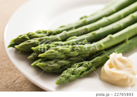 茹でたてグリーンアスパラガス 22765893