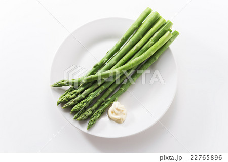 茹でたてグリーンアスパラガス 22765896