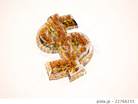 Currency sign the dollar. Currency sign the dollar. 22766255